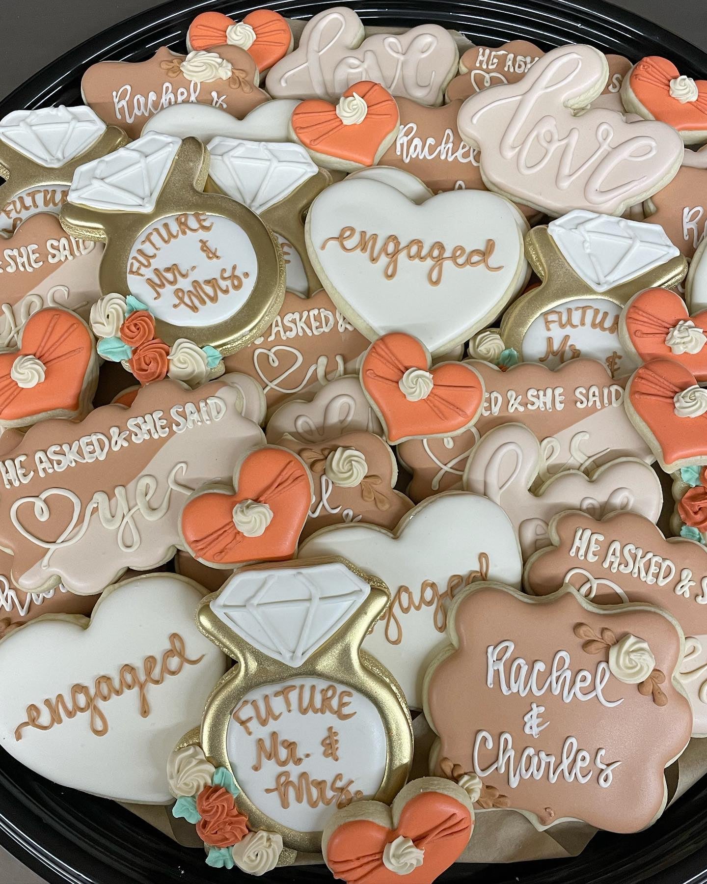 Custom Sugar Cookie Tray at Jenn’s Cookie Creations Jenn's Cookie