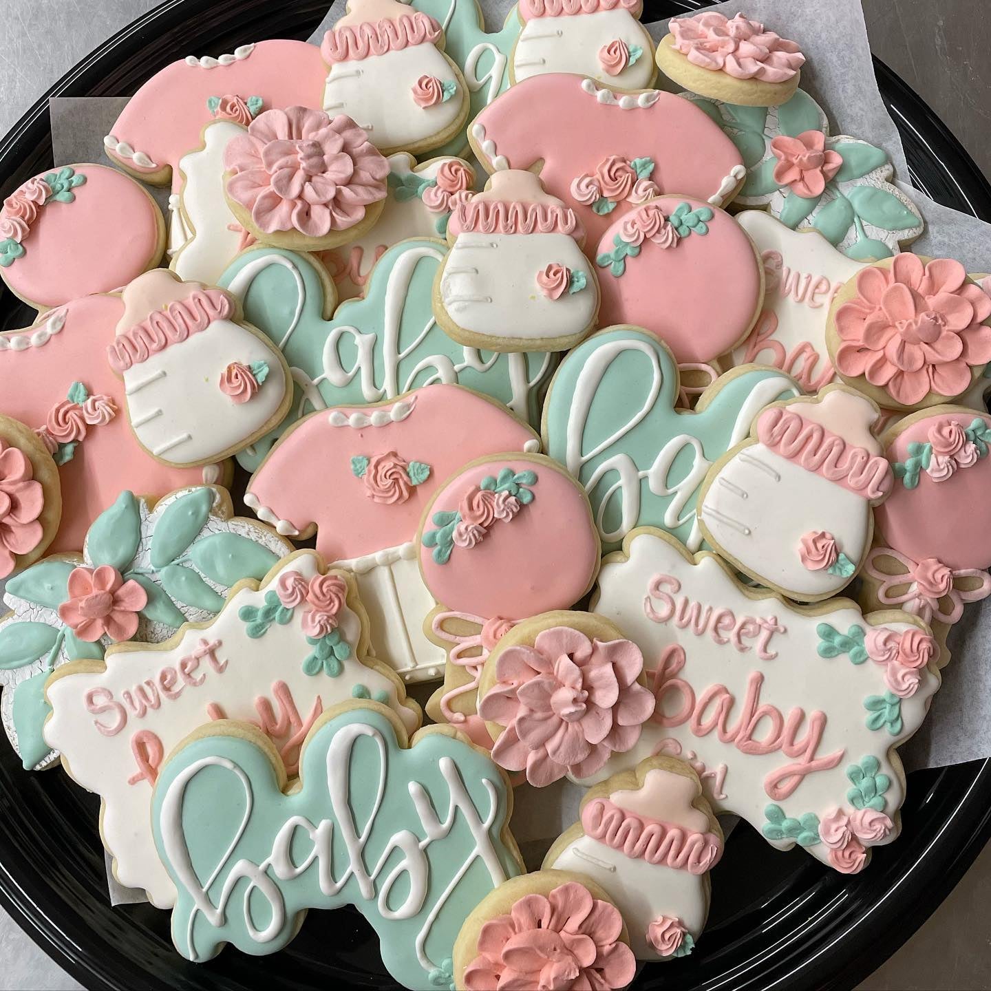 Custom Sugar Cookie Tray at Jenn’s Cookie Creations Jenn's Cookie