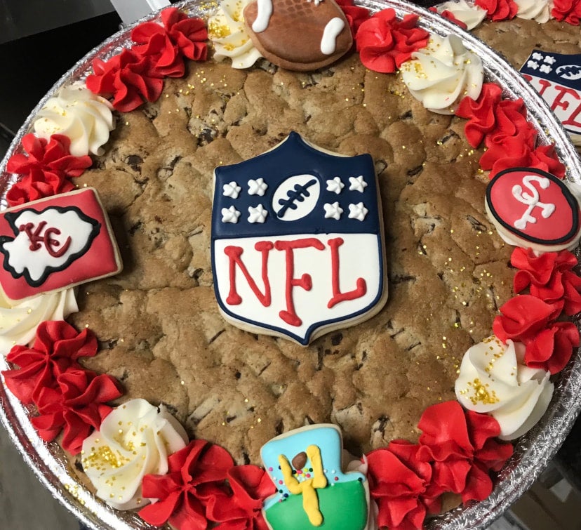 Superbowl Cookie Cake